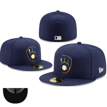 Milwaukee Brewers Fitted Hat