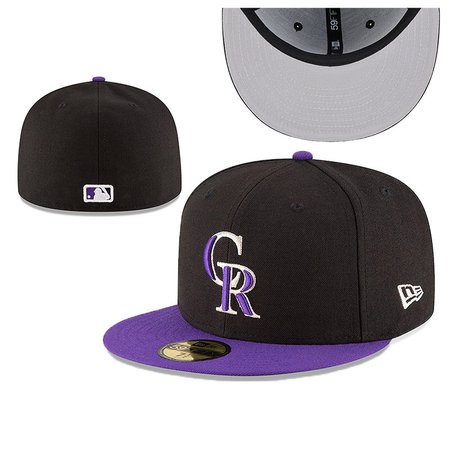 Colorado Rockies Fitted Hat