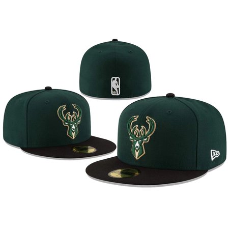 Milwaukee Bucks Fitted Hat