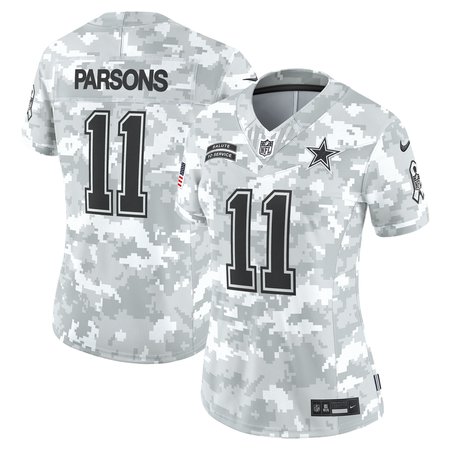 Women's Dallas Cowboys Micah Parsons Nike Arctic Camo 2024 Salute to Service Limited Jersey