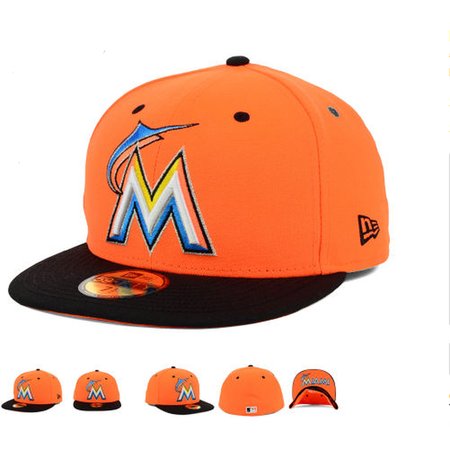 Miami Marlins Fitted Hat