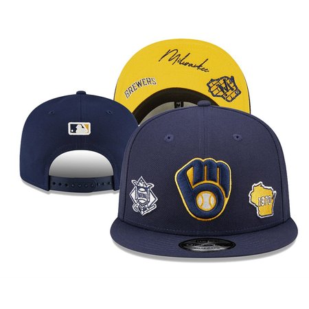 Milwaukee Brewers Snapback Hat