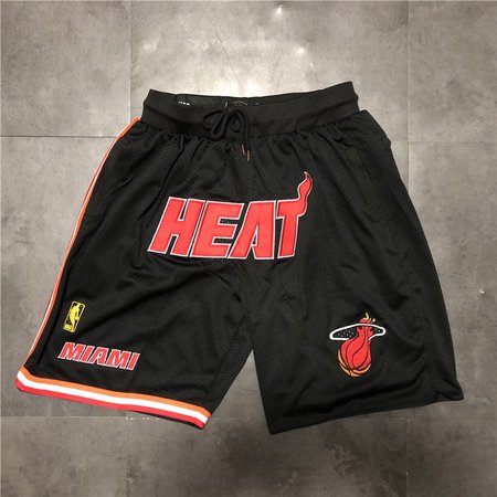 Miami Heat Black Shorts