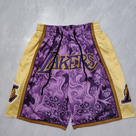 Los Angeles Lakers Purple Shorts