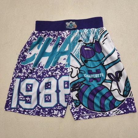 Charlotte Hornets Blue Shorts