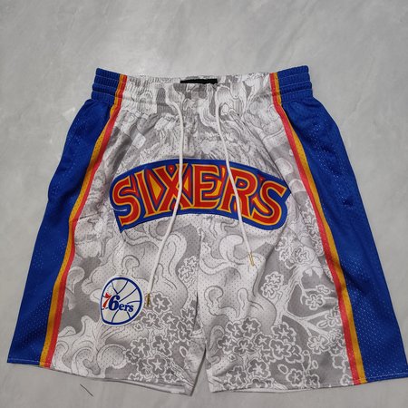 Philadelphia 76ers Gray Shorts